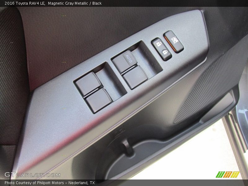 Magnetic Gray Metallic / Black 2016 Toyota RAV4 LE