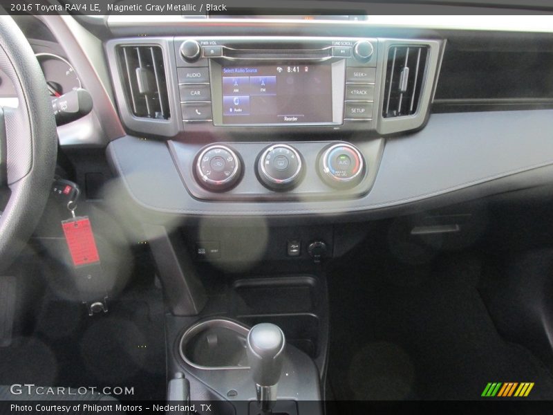 Magnetic Gray Metallic / Black 2016 Toyota RAV4 LE