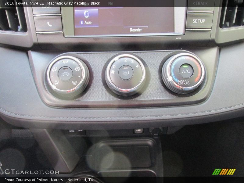 Magnetic Gray Metallic / Black 2016 Toyota RAV4 LE