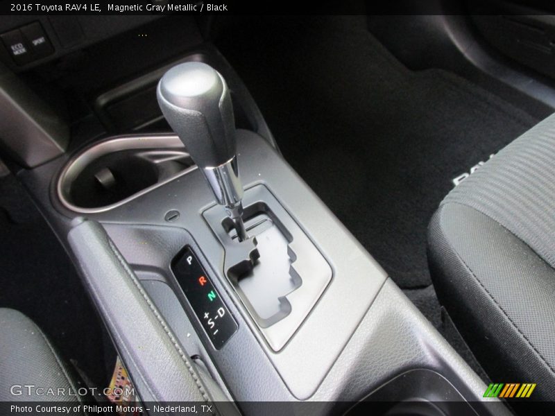 Magnetic Gray Metallic / Black 2016 Toyota RAV4 LE