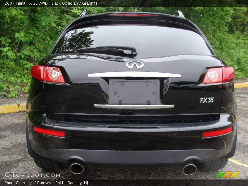 Black Obsidian / Graphite 2007 Infiniti FX 35 AWD