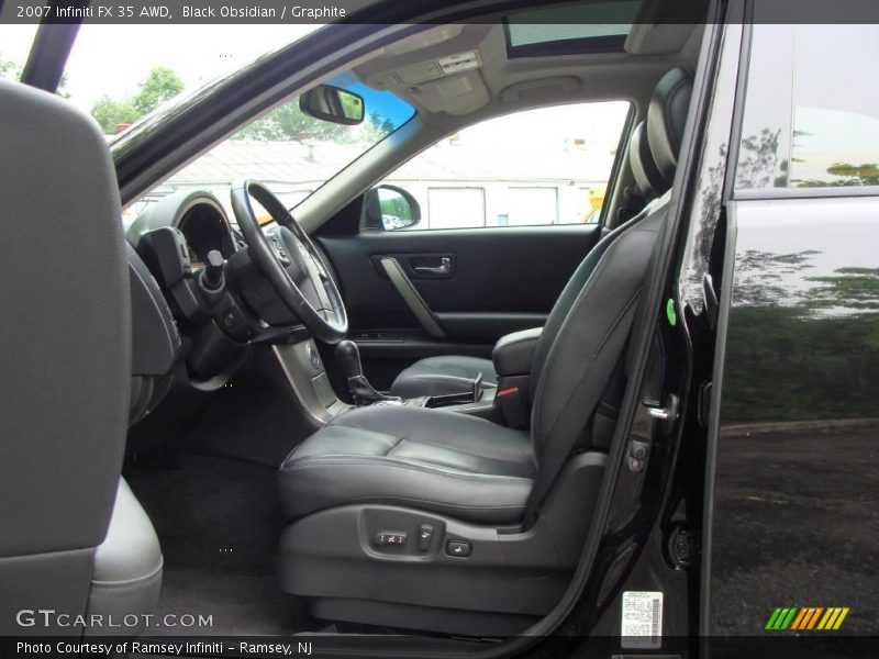 Black Obsidian / Graphite 2007 Infiniti FX 35 AWD