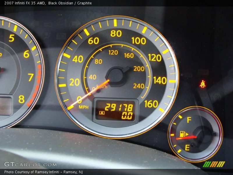 Black Obsidian / Graphite 2007 Infiniti FX 35 AWD