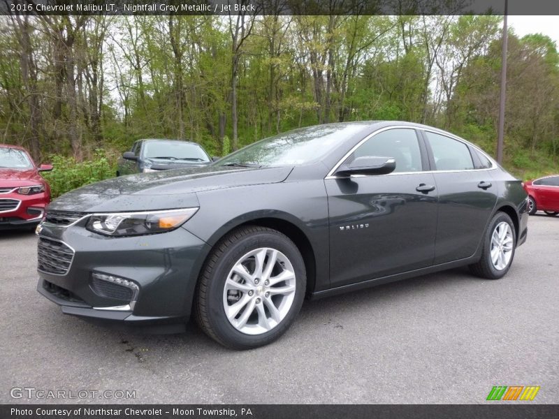 Nightfall Gray Metallic / Jet Black 2016 Chevrolet Malibu LT