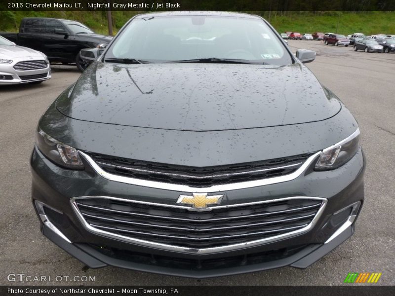 Nightfall Gray Metallic / Jet Black 2016 Chevrolet Malibu LT