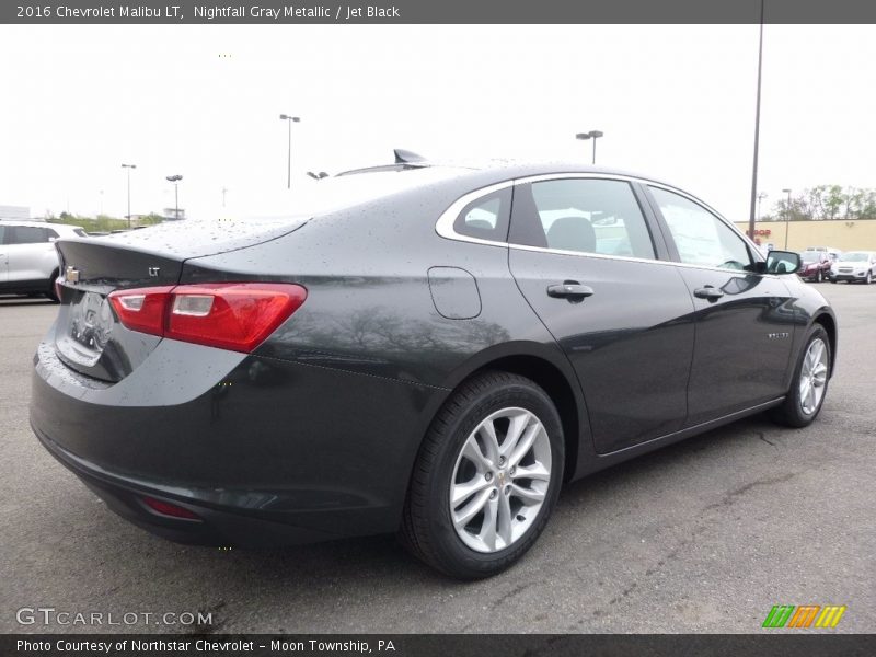 Nightfall Gray Metallic / Jet Black 2016 Chevrolet Malibu LT