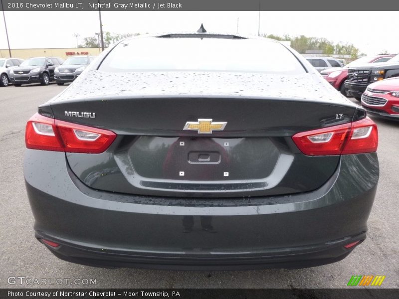 Nightfall Gray Metallic / Jet Black 2016 Chevrolet Malibu LT