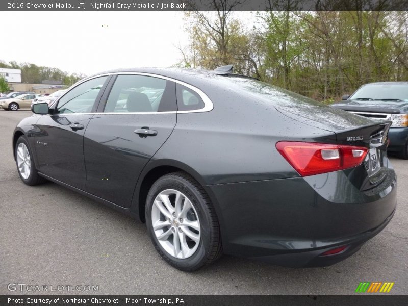 Nightfall Gray Metallic / Jet Black 2016 Chevrolet Malibu LT