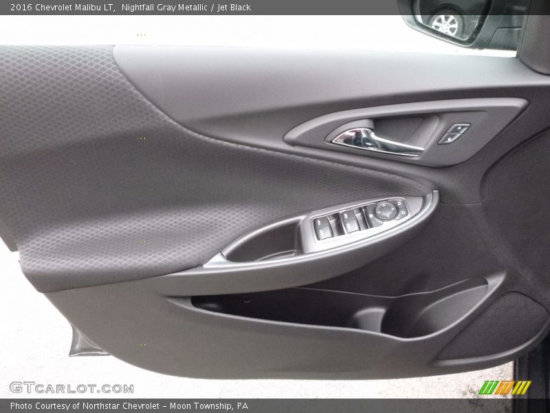 Nightfall Gray Metallic / Jet Black 2016 Chevrolet Malibu LT