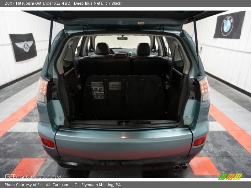 Deep Blue Metallic / Black 2007 Mitsubishi Outlander XLS 4WD