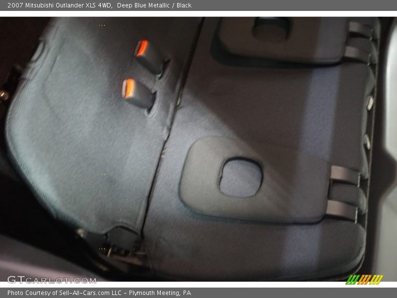 Deep Blue Metallic / Black 2007 Mitsubishi Outlander XLS 4WD