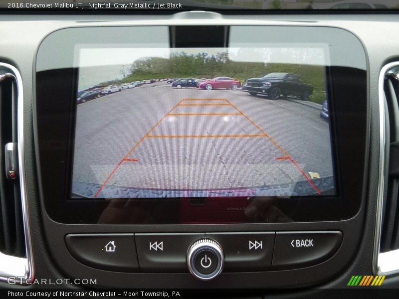 Nightfall Gray Metallic / Jet Black 2016 Chevrolet Malibu LT