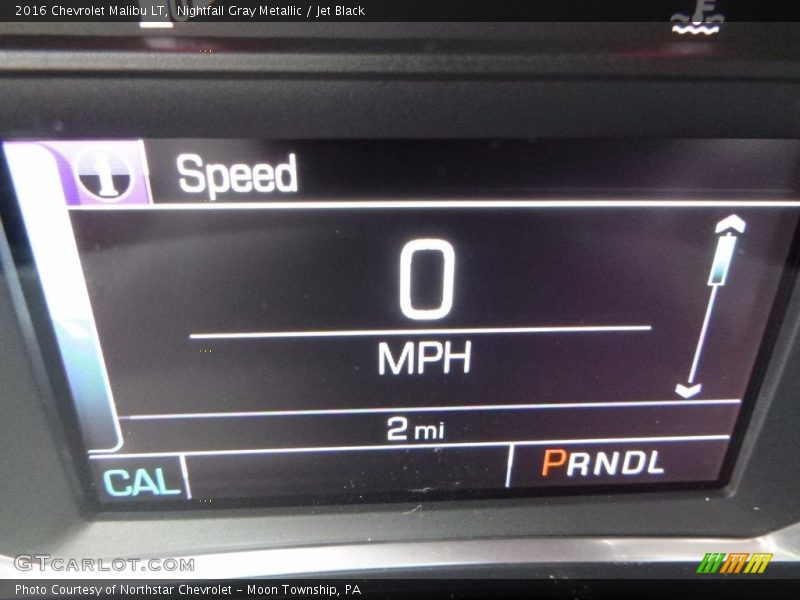 Nightfall Gray Metallic / Jet Black 2016 Chevrolet Malibu LT