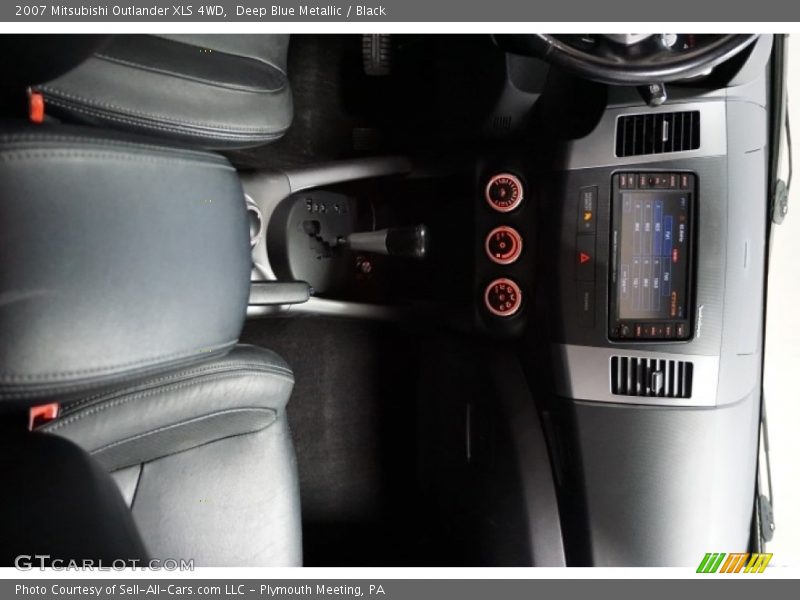 Deep Blue Metallic / Black 2007 Mitsubishi Outlander XLS 4WD