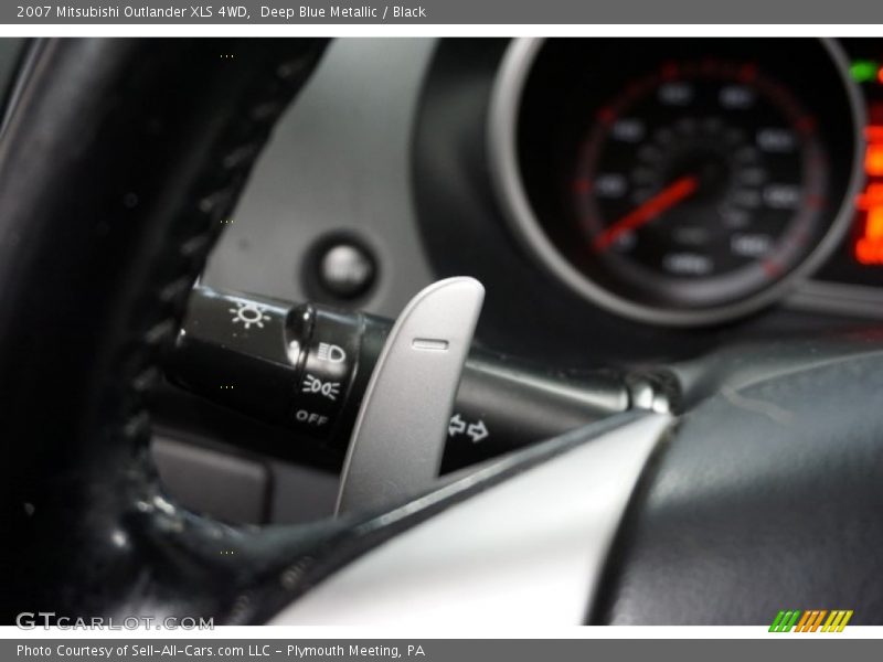 Deep Blue Metallic / Black 2007 Mitsubishi Outlander XLS 4WD
