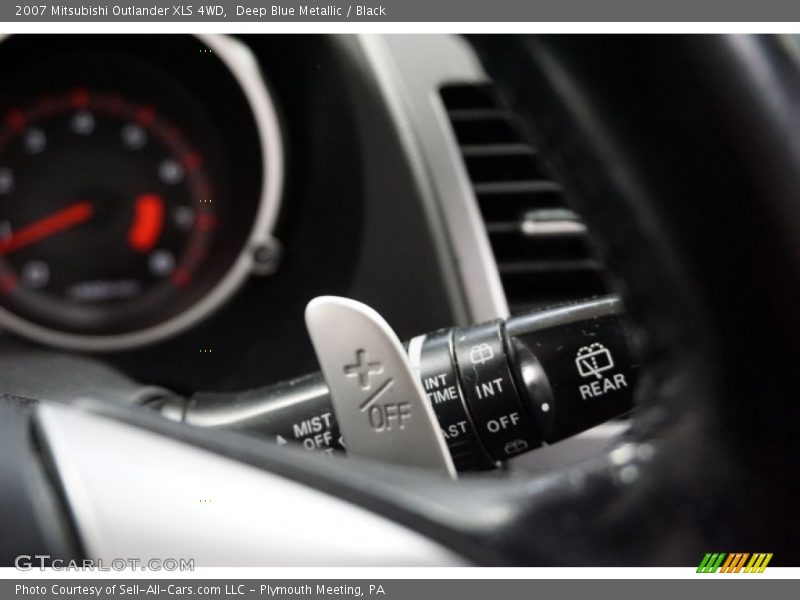 Deep Blue Metallic / Black 2007 Mitsubishi Outlander XLS 4WD