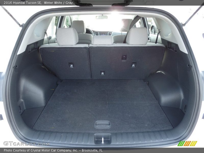 Winter White / Gray 2016 Hyundai Tucson SE