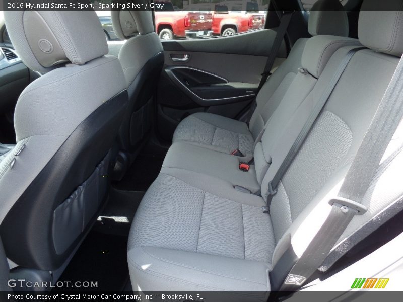 Sparkling Silver / Gray 2016 Hyundai Santa Fe Sport