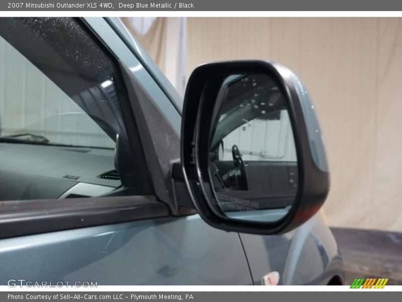 Deep Blue Metallic / Black 2007 Mitsubishi Outlander XLS 4WD