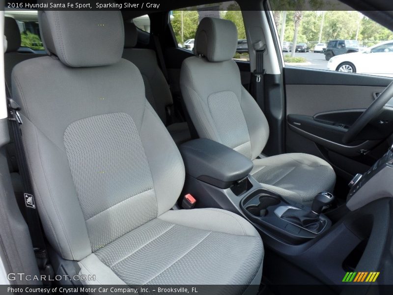 Sparkling Silver / Gray 2016 Hyundai Santa Fe Sport