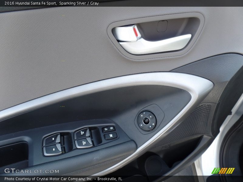 Sparkling Silver / Gray 2016 Hyundai Santa Fe Sport