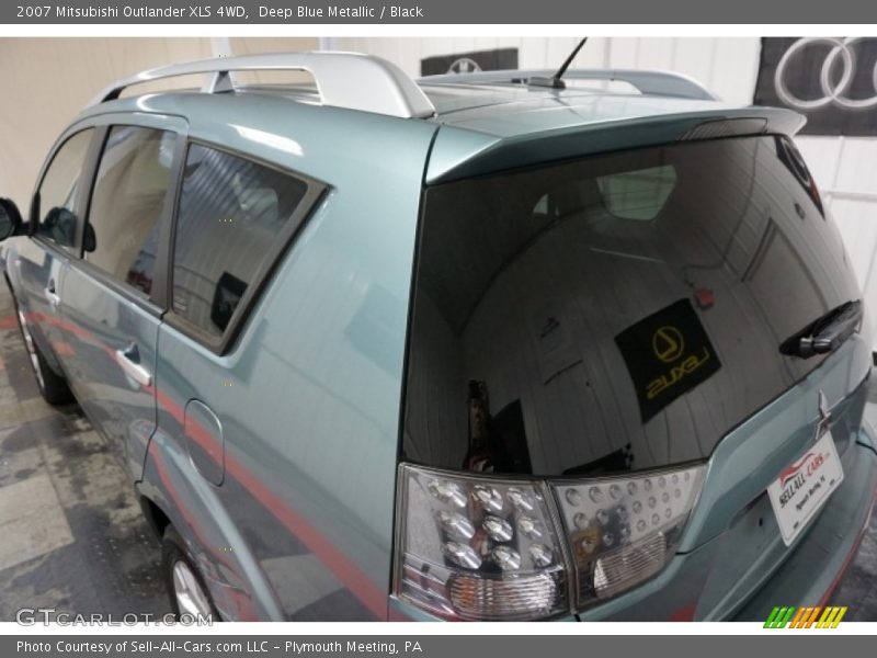 Deep Blue Metallic / Black 2007 Mitsubishi Outlander XLS 4WD