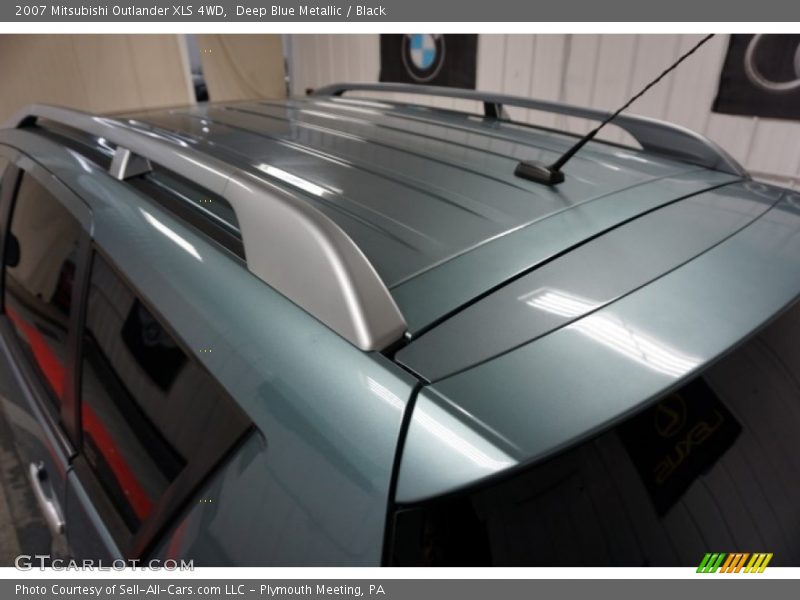 Deep Blue Metallic / Black 2007 Mitsubishi Outlander XLS 4WD