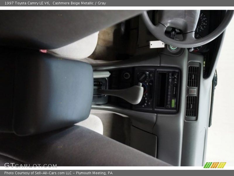 Cashmere Beige Metallic / Gray 1997 Toyota Camry LE V6