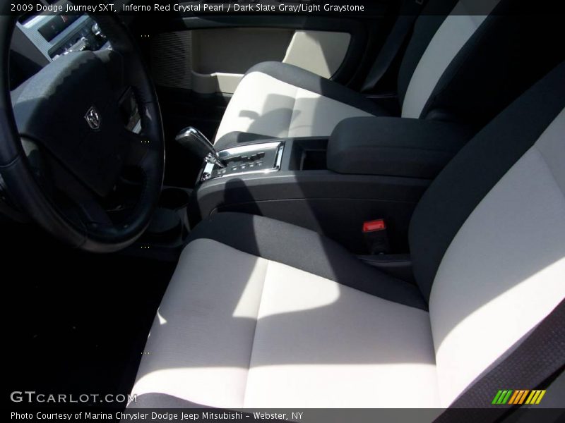 Inferno Red Crystal Pearl / Dark Slate Gray/Light Graystone 2009 Dodge Journey SXT