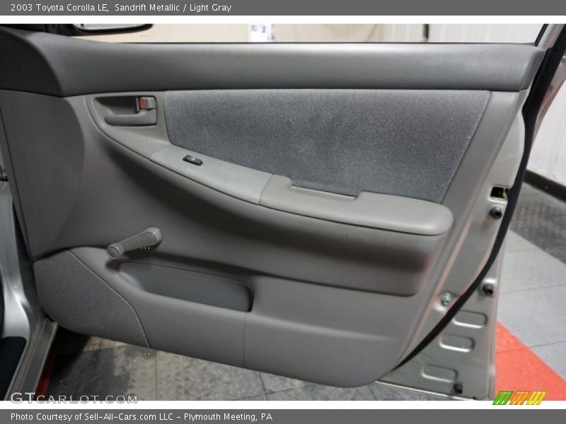 Sandrift Metallic / Light Gray 2003 Toyota Corolla LE