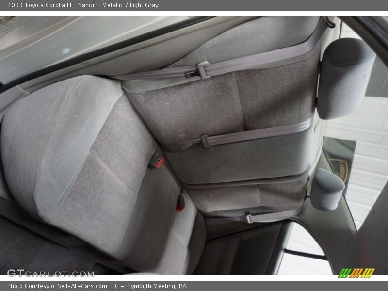 Sandrift Metallic / Light Gray 2003 Toyota Corolla LE