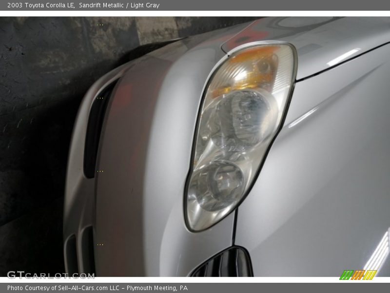 Sandrift Metallic / Light Gray 2003 Toyota Corolla LE