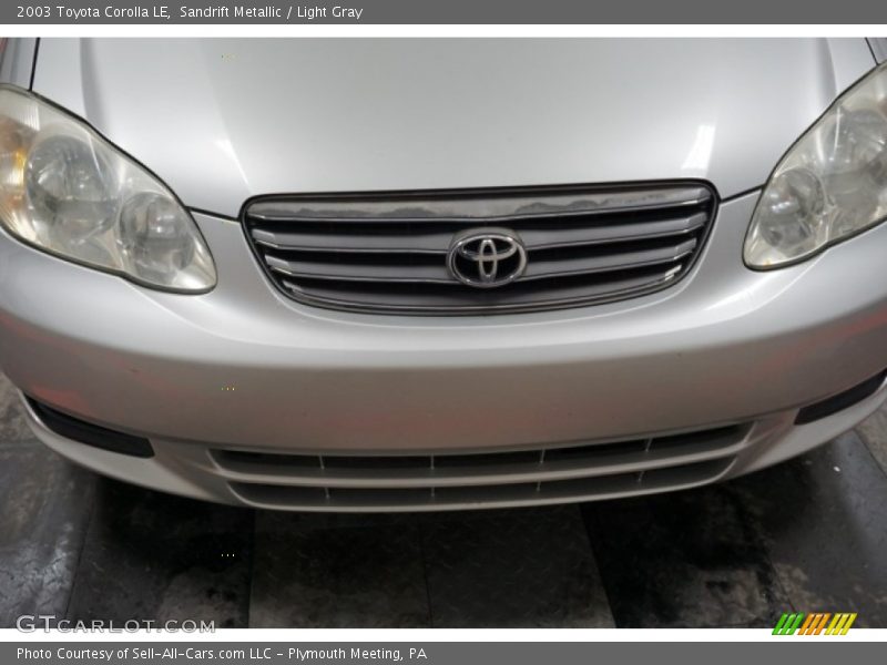 Sandrift Metallic / Light Gray 2003 Toyota Corolla LE