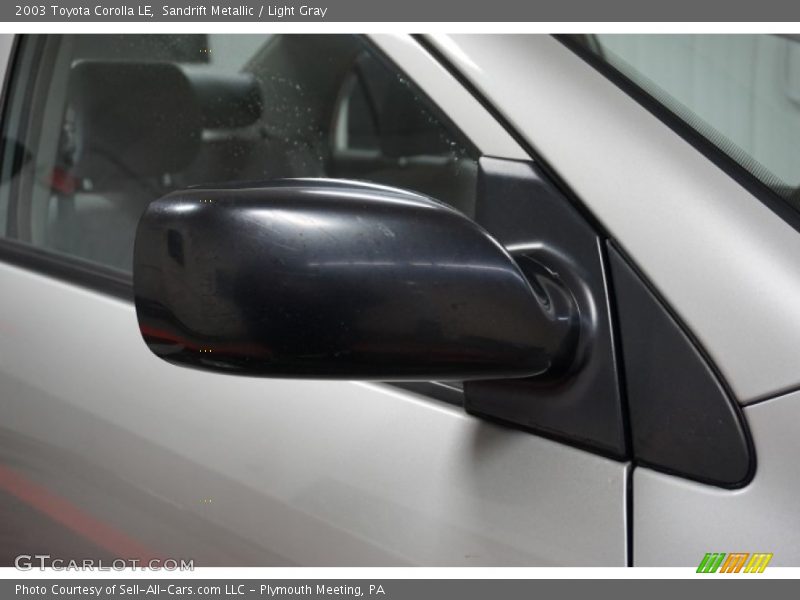 Sandrift Metallic / Light Gray 2003 Toyota Corolla LE