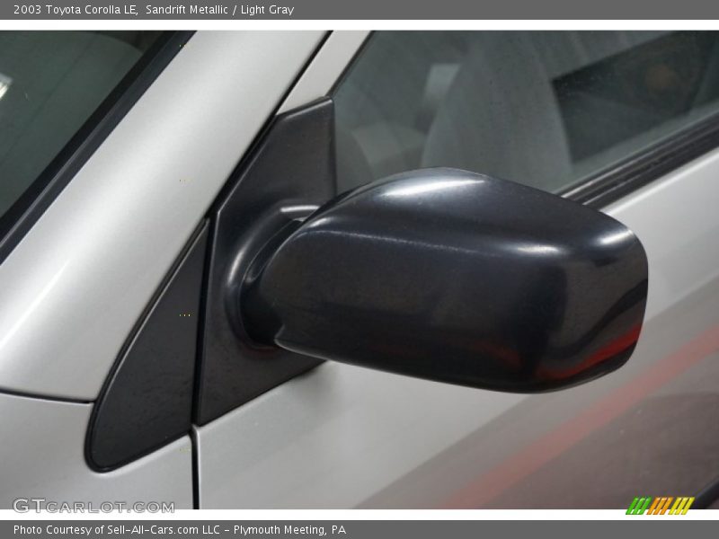 Sandrift Metallic / Light Gray 2003 Toyota Corolla LE