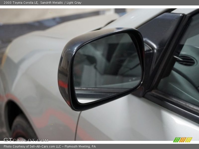 Sandrift Metallic / Light Gray 2003 Toyota Corolla LE