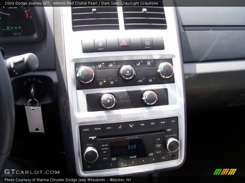 Inferno Red Crystal Pearl / Dark Slate Gray/Light Graystone 2009 Dodge Journey SXT