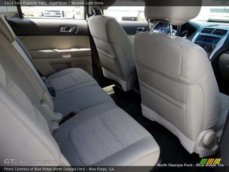 Ingot Silver / Medium Light Stone 2014 Ford Explorer 4WD
