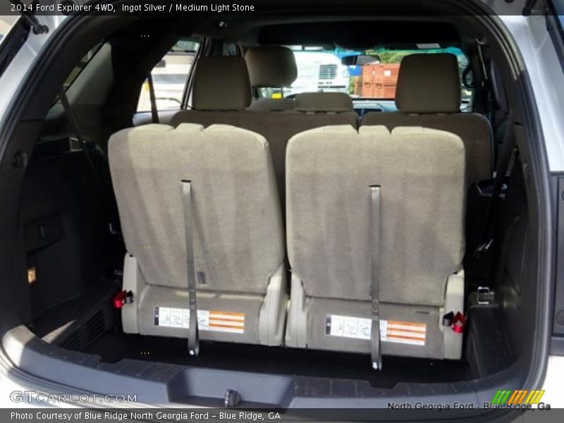 Ingot Silver / Medium Light Stone 2014 Ford Explorer 4WD