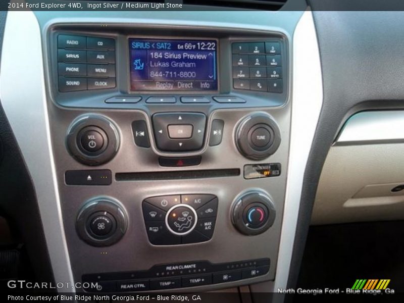 Ingot Silver / Medium Light Stone 2014 Ford Explorer 4WD