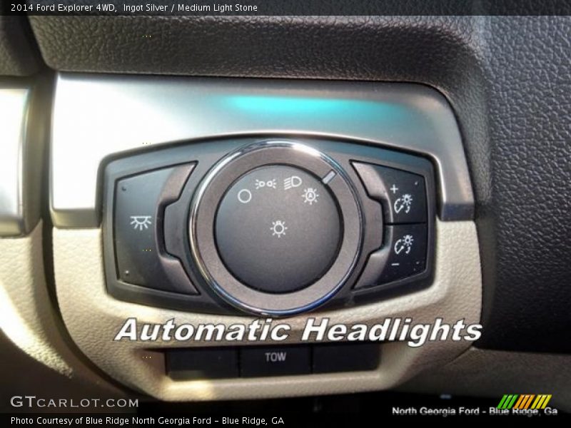 Ingot Silver / Medium Light Stone 2014 Ford Explorer 4WD