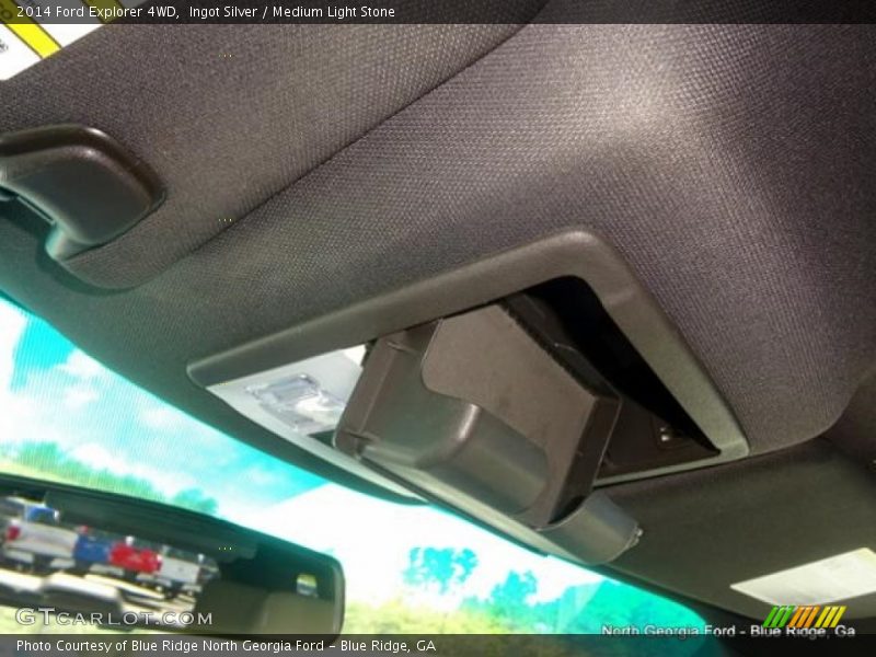 Ingot Silver / Medium Light Stone 2014 Ford Explorer 4WD