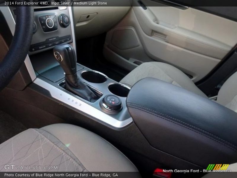 Ingot Silver / Medium Light Stone 2014 Ford Explorer 4WD