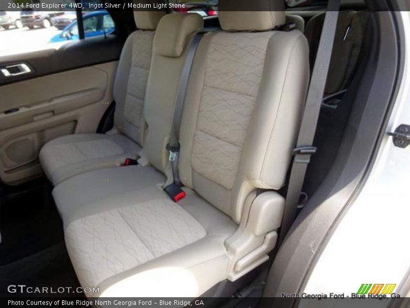 Ingot Silver / Medium Light Stone 2014 Ford Explorer 4WD