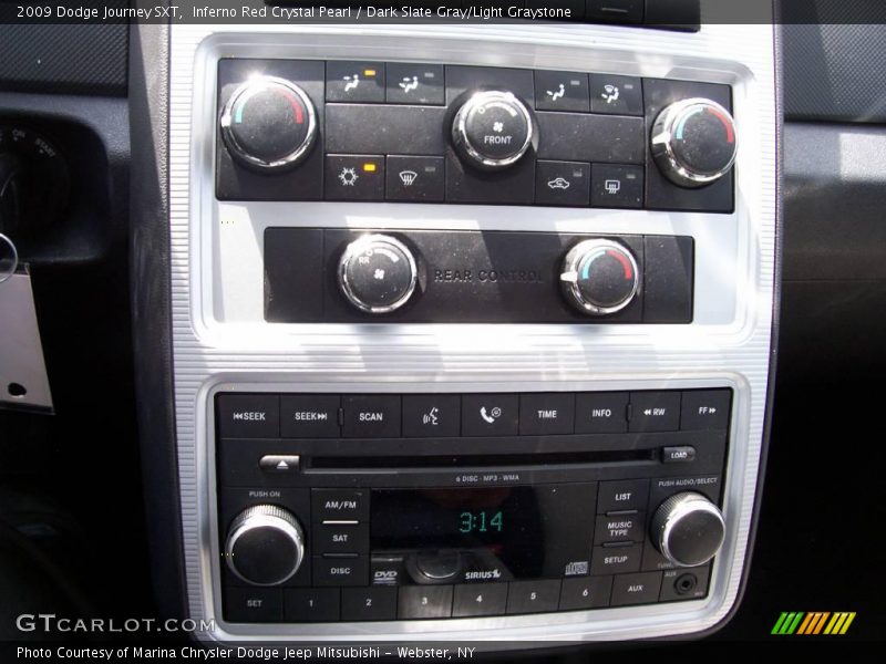 Inferno Red Crystal Pearl / Dark Slate Gray/Light Graystone 2009 Dodge Journey SXT