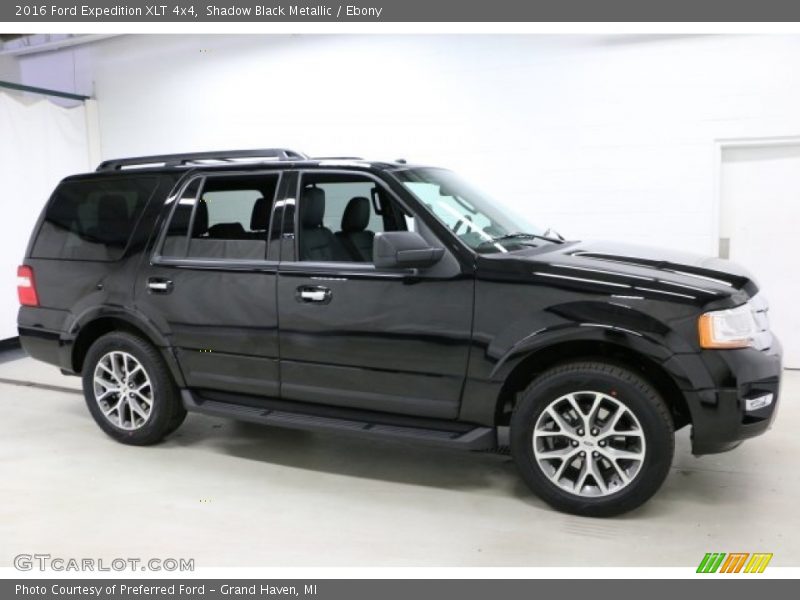 Shadow Black Metallic / Ebony 2016 Ford Expedition XLT 4x4