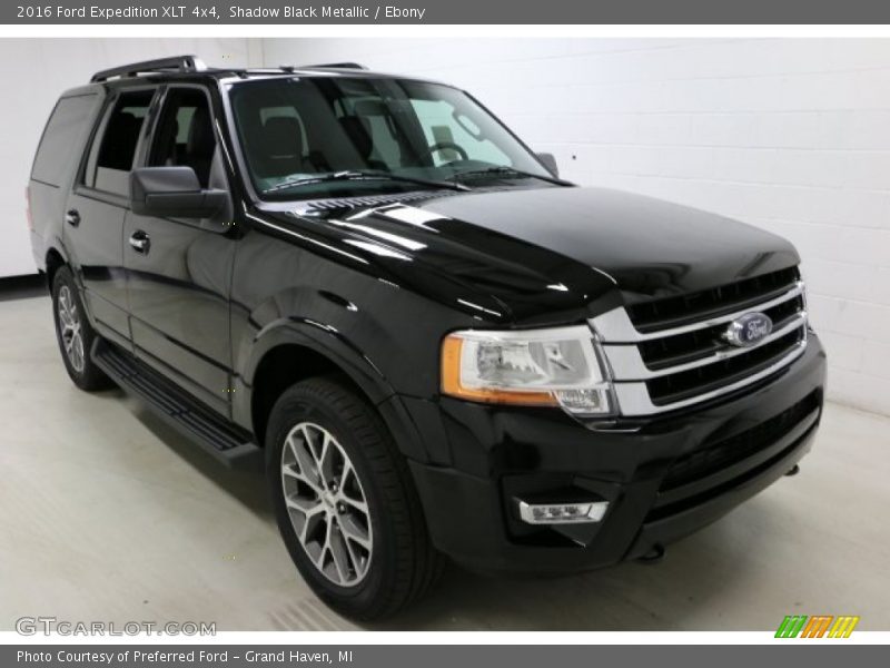 Shadow Black Metallic / Ebony 2016 Ford Expedition XLT 4x4
