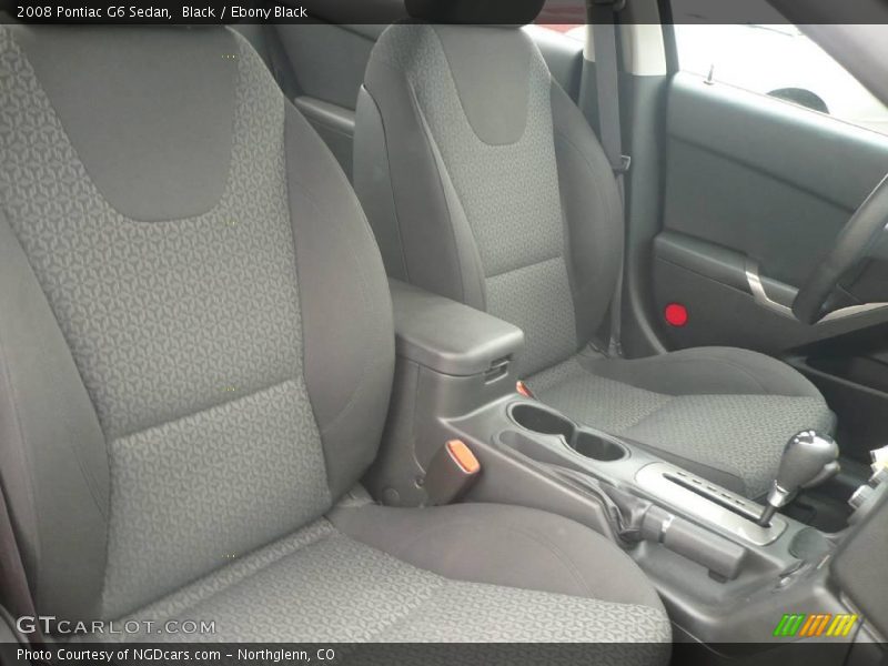 Black / Ebony Black 2008 Pontiac G6 Sedan