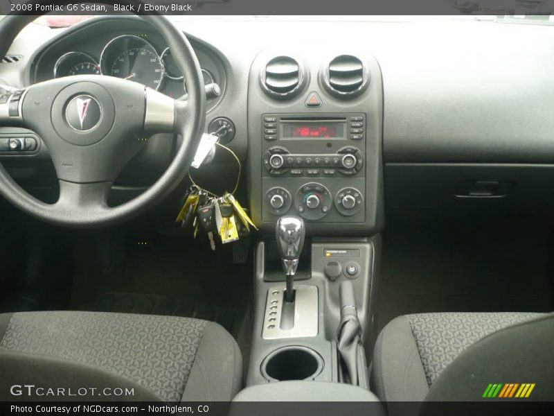 Black / Ebony Black 2008 Pontiac G6 Sedan