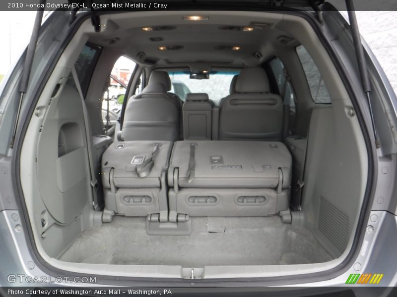 Ocean Mist Metallic / Gray 2010 Honda Odyssey EX-L
